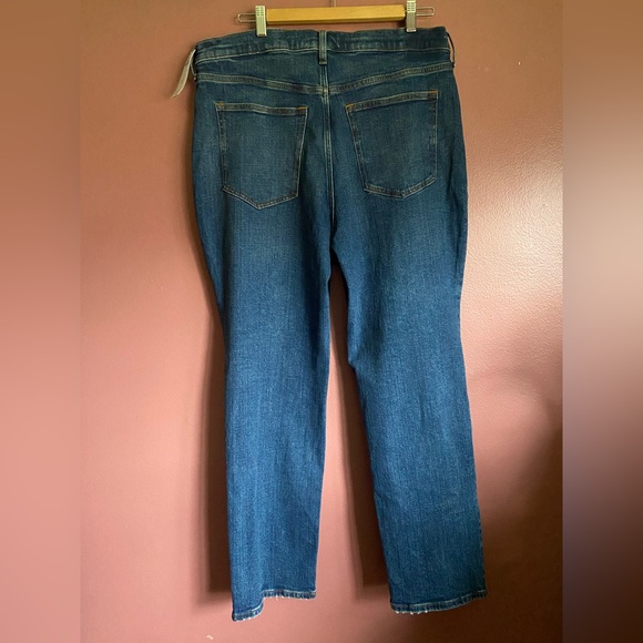 NWT!  Womens Abercrombie & Fitch ultra high rise ankle Straight jeans 16/33 - Picture 11 of 13